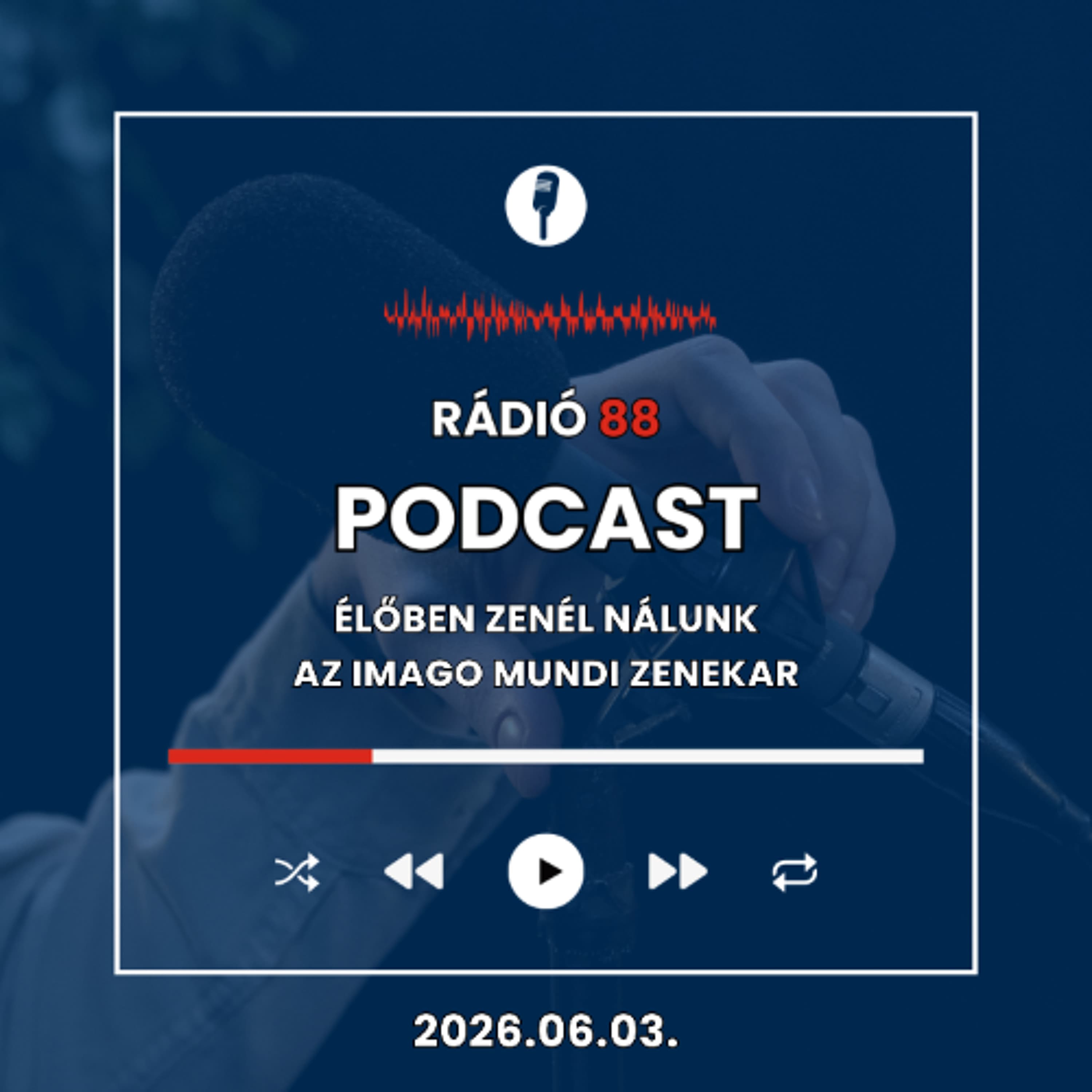 Élőben zenél nálunk az imago mundi zenekar | Café88 [2026.06.03.]