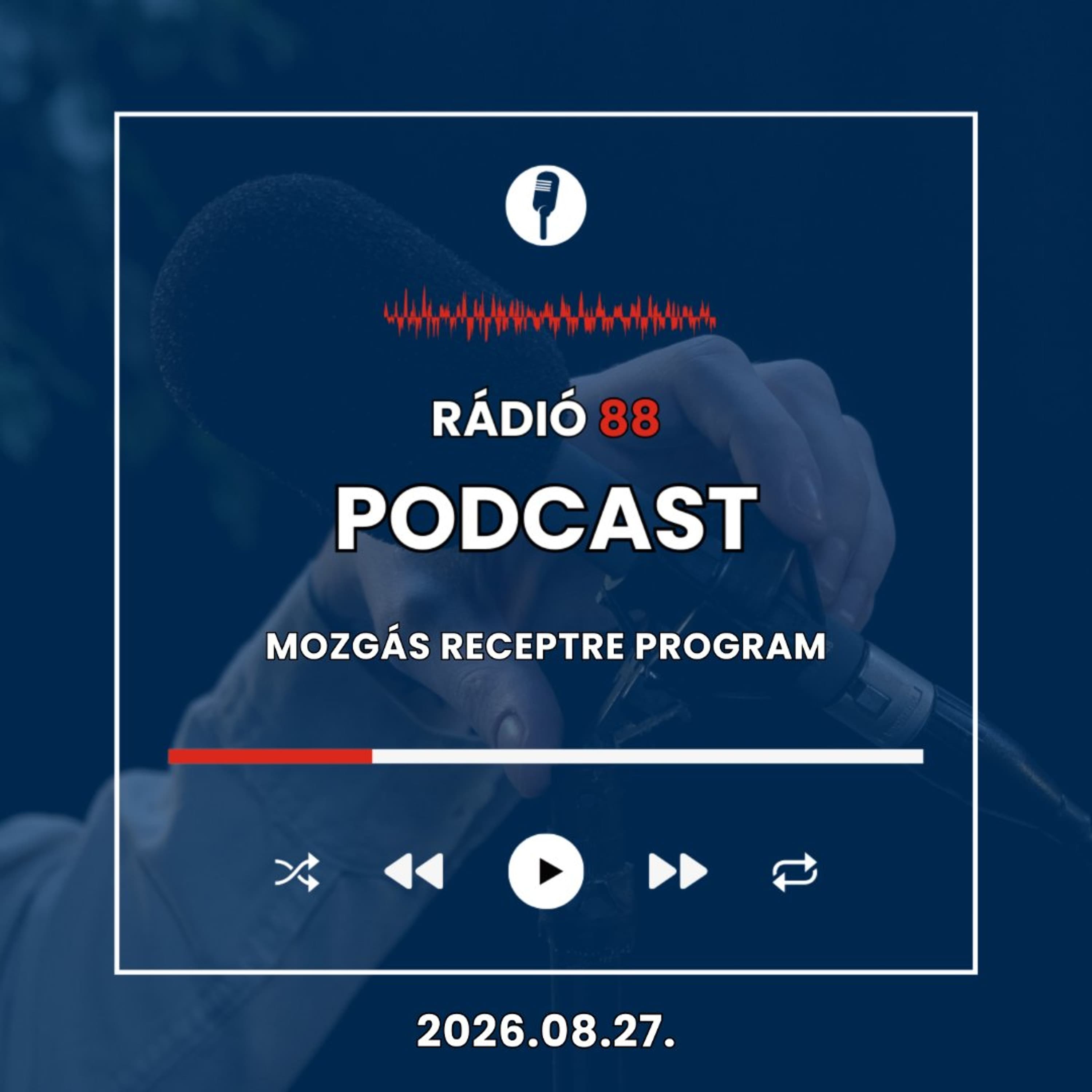Mozgás receptre program | Café88 [2026.08.27.]