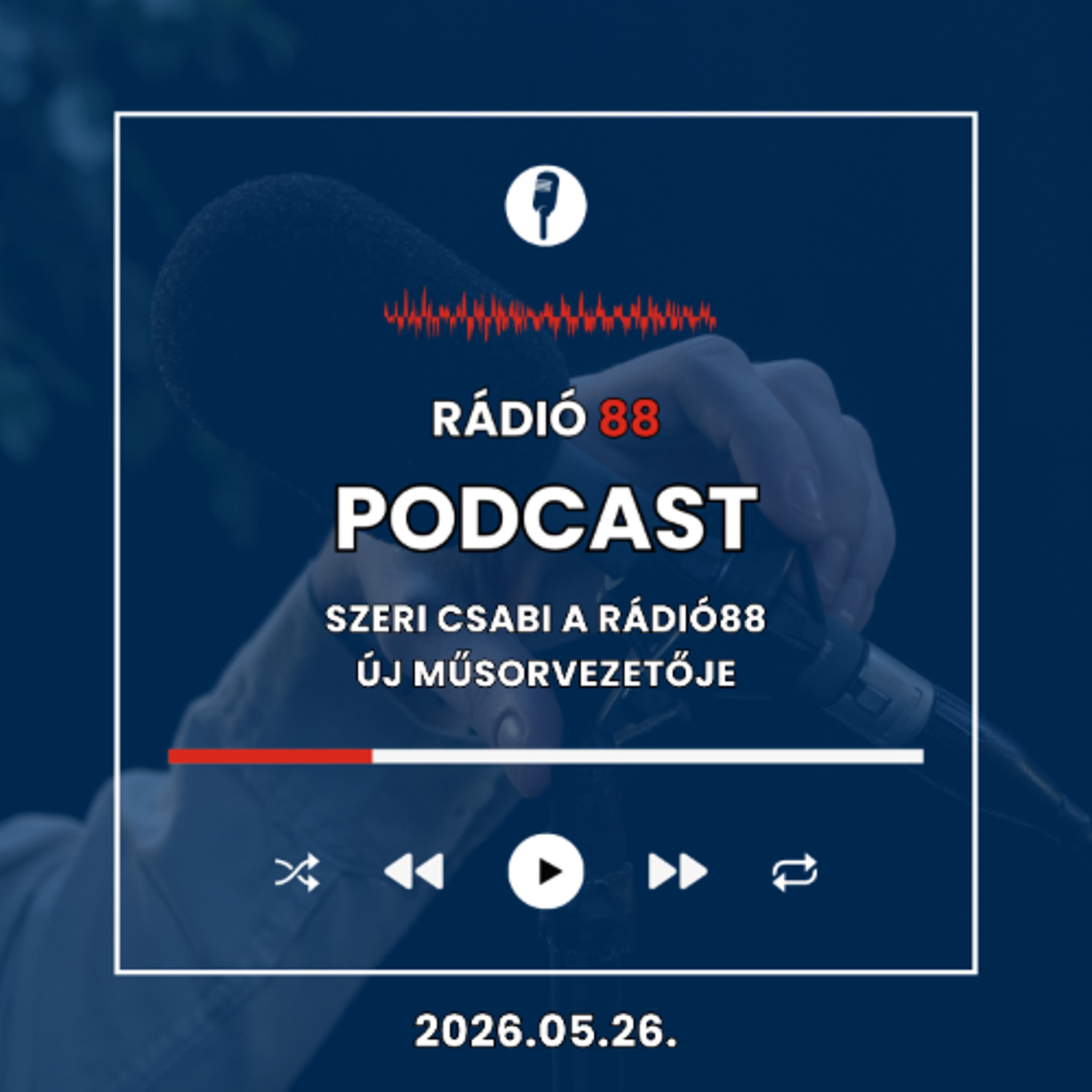 Szeri Csabi a Rádió 88 új műsorvezetője | Café88 [2026.05.26.]