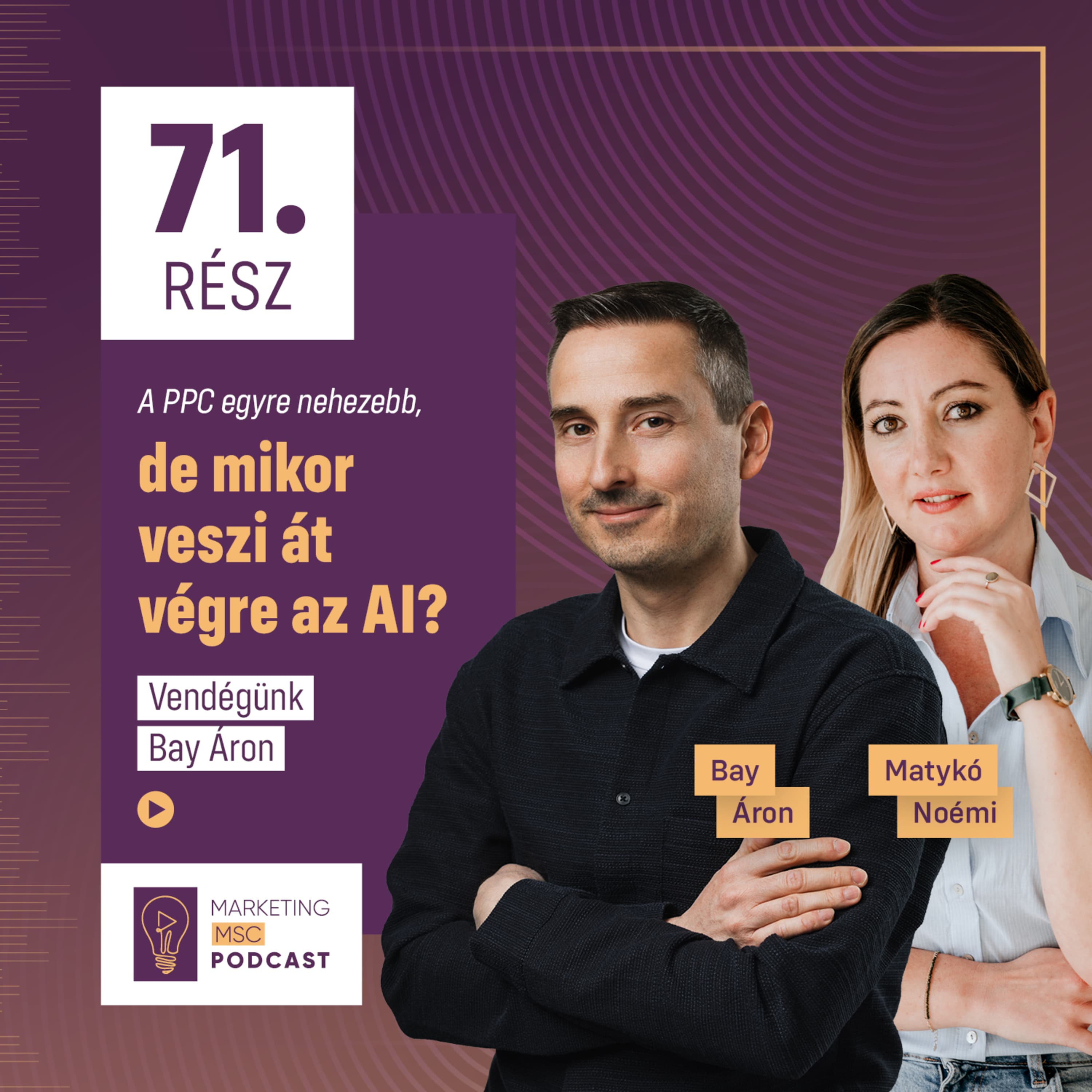 #71 A PPC egyre nehezebb, de mikor veszi át végre az AI? Vendégünk Bay Áron