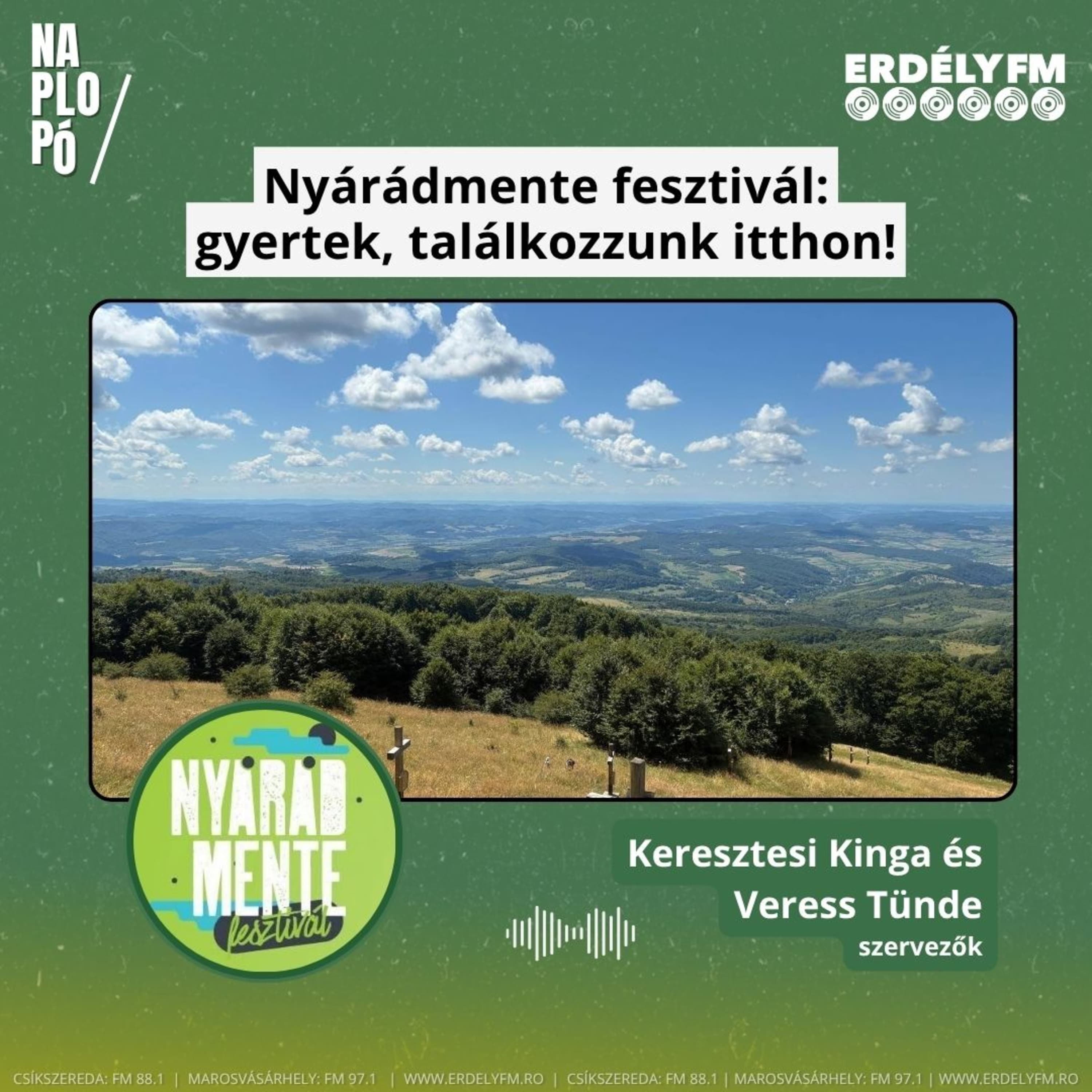Nyárádmente fesztivál: gyertek, találkozzunk itthon!