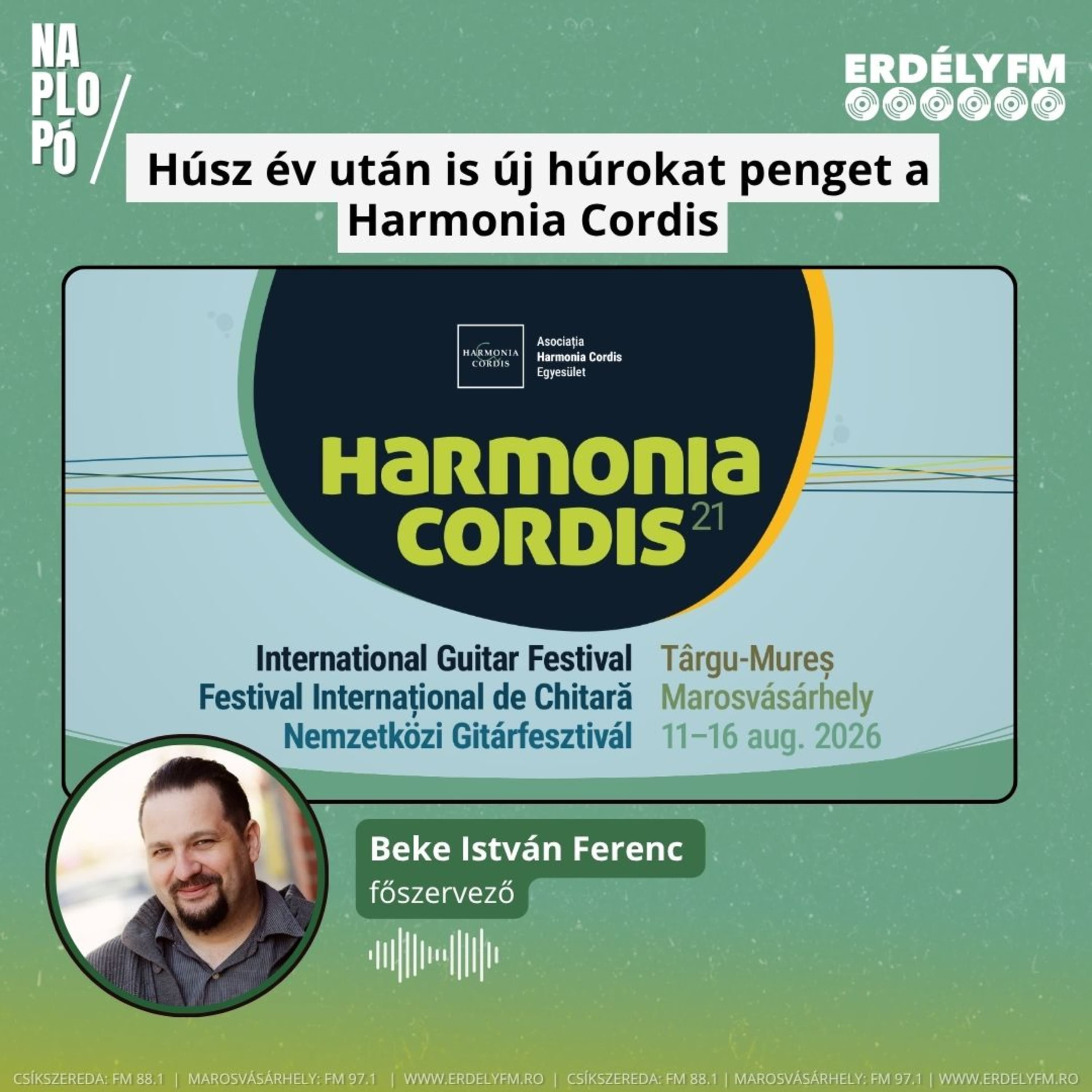 Húsz év után is új húrokat penget a Harmonia Cordis