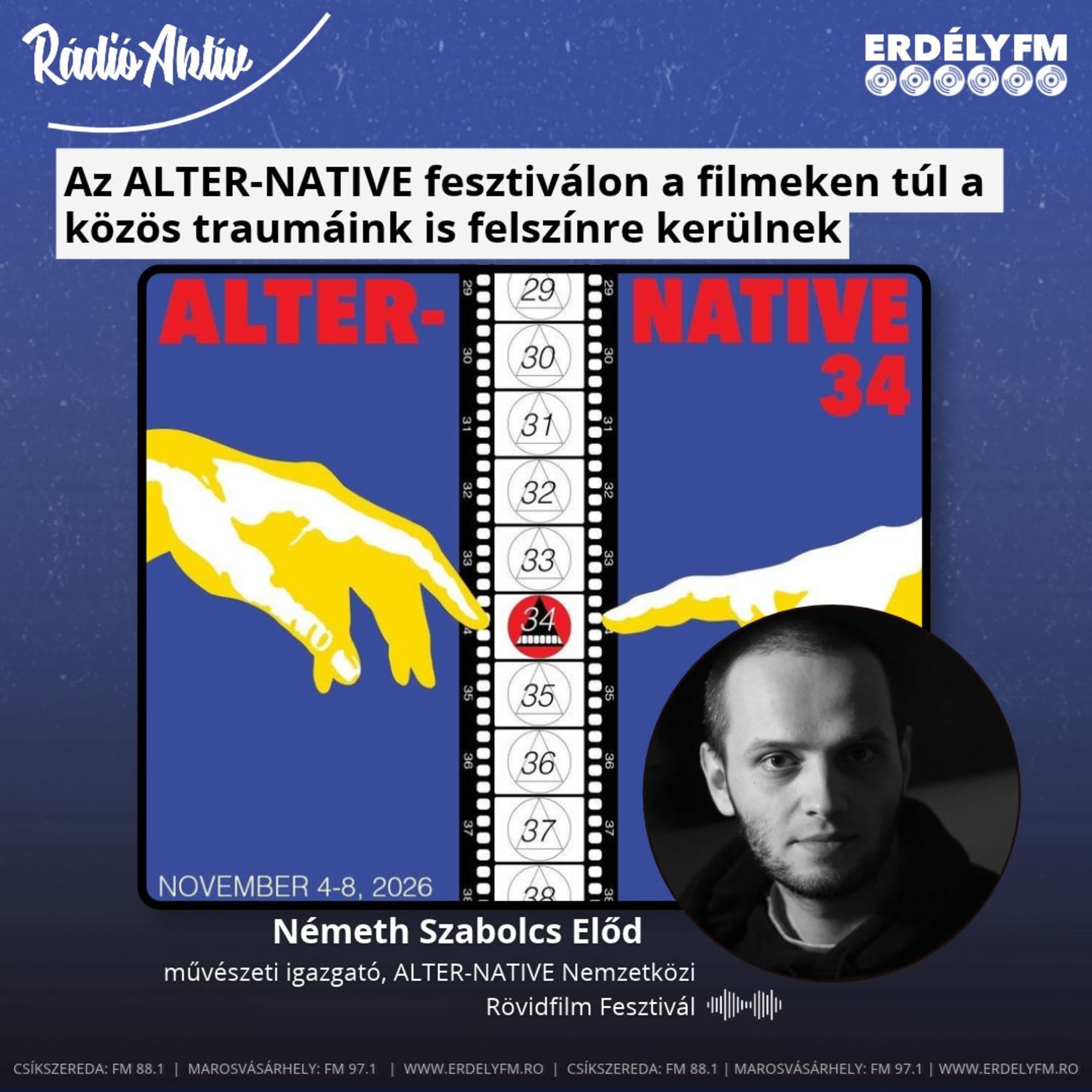 Az ALTER-NATIVE fesztiválon a filmeken túl a közös traumáink is felszínre kerülnek