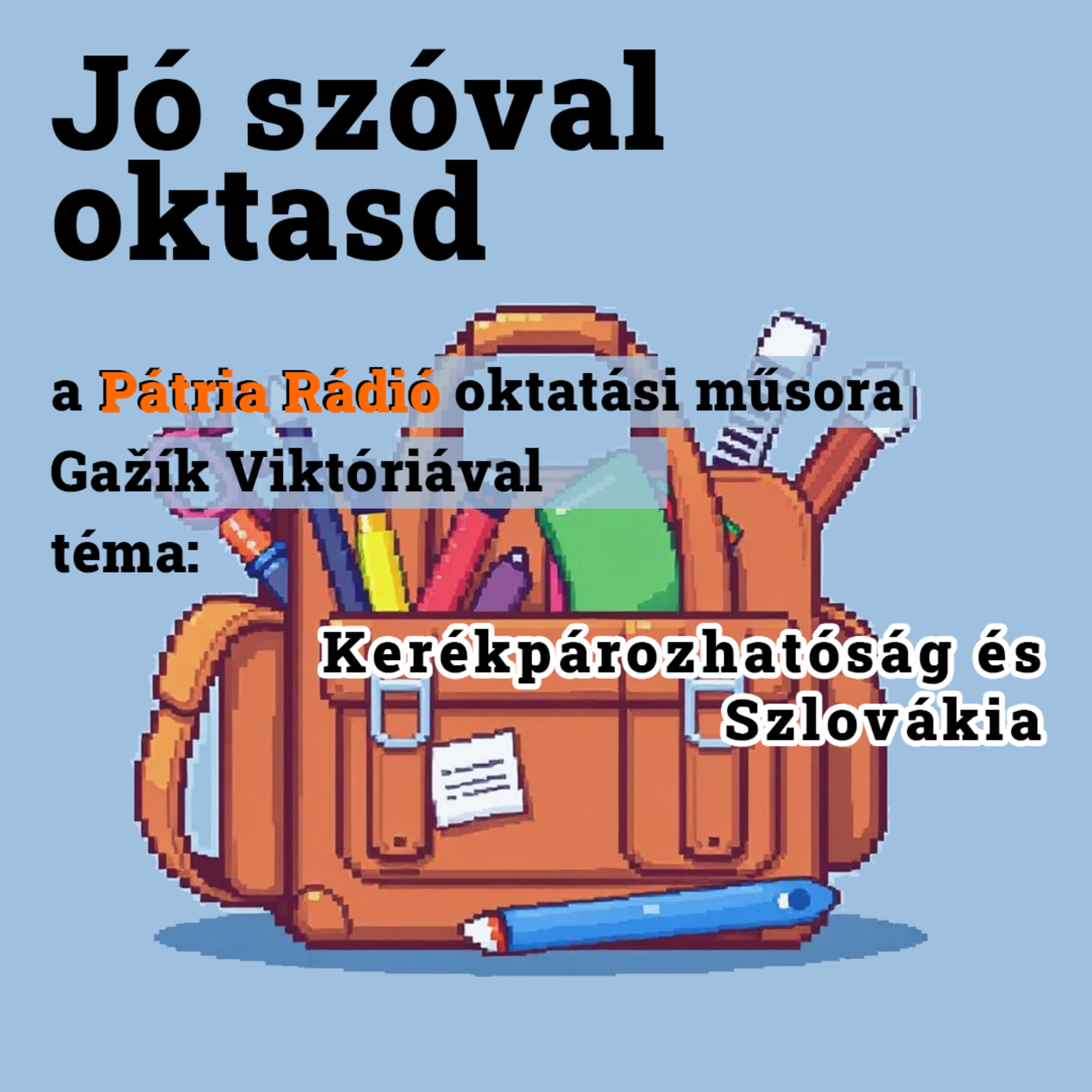 Jó szóval oktasd #30 | 15 perces város és a kerékpár jövője Szlovákiában