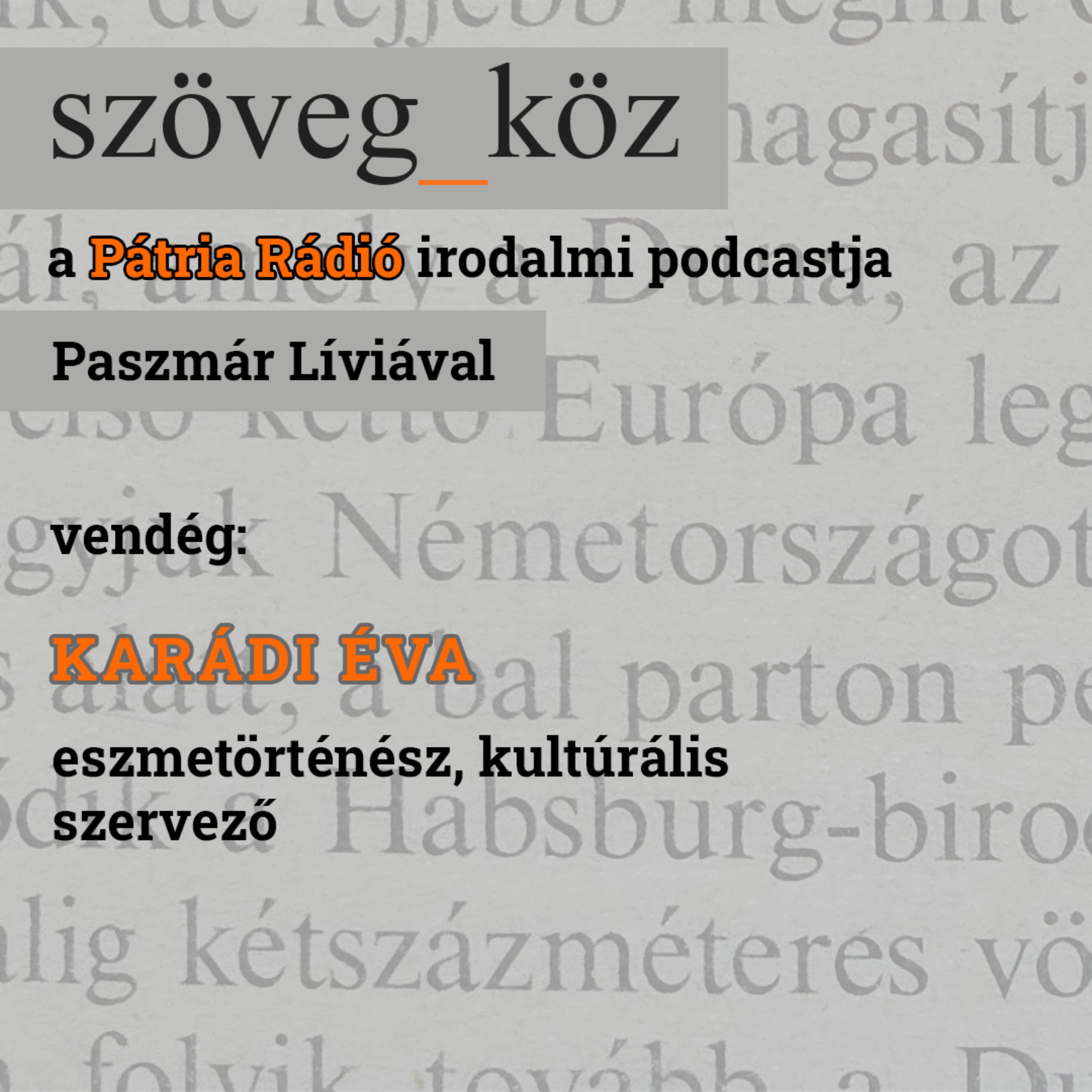 Szöveg-köz #14 | "Talán a casting műfaja fekszik nekem"