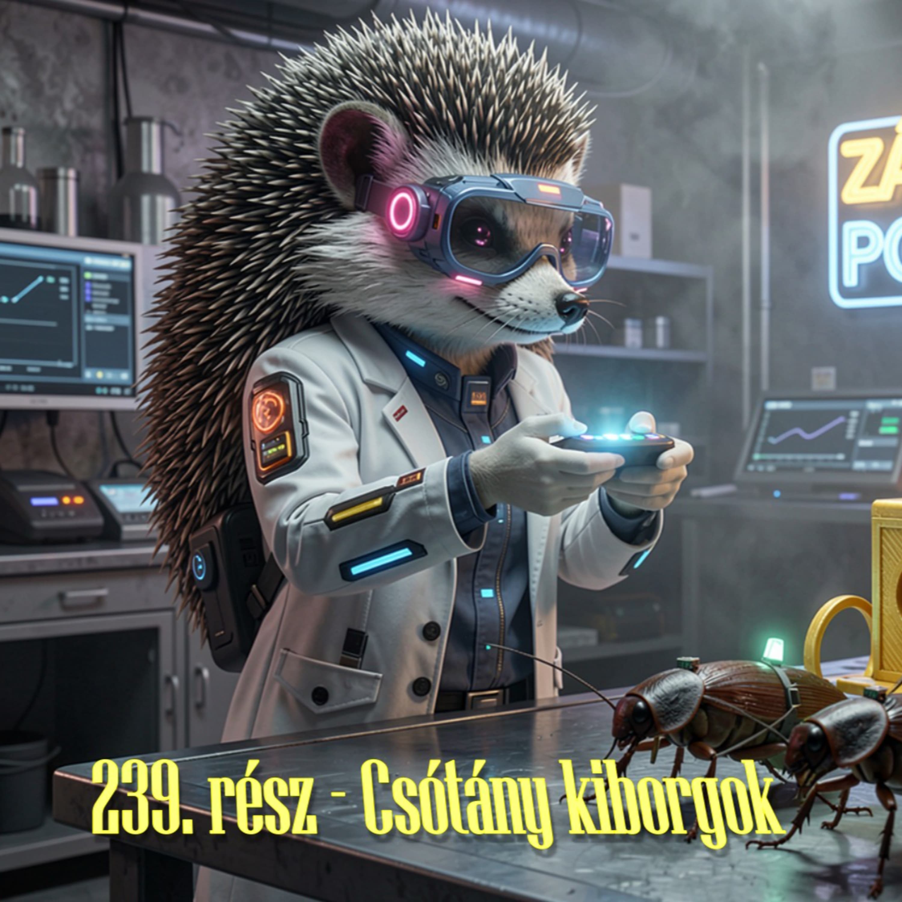 Csótány kiborgok