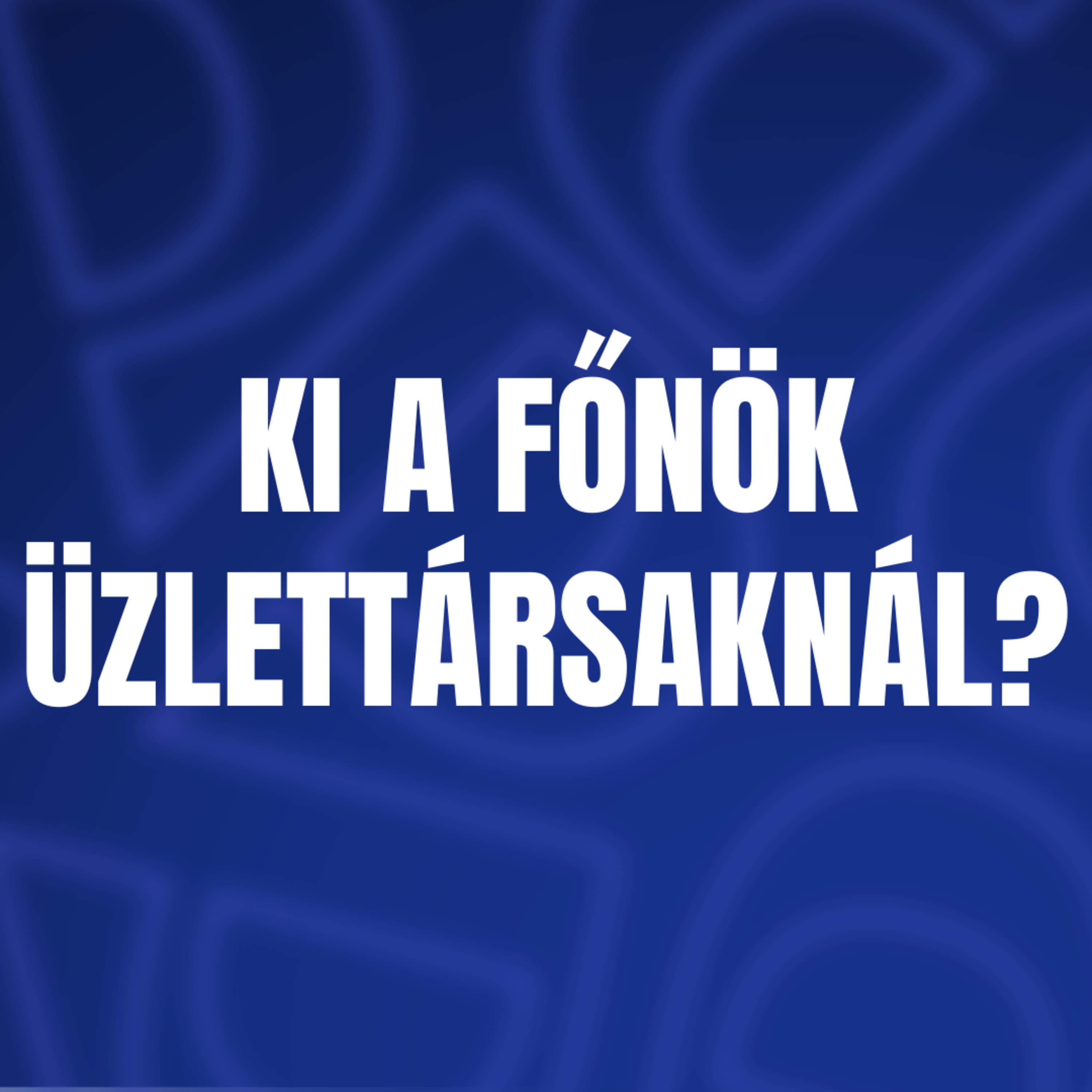Ki a főnök Üzlettársaknál?