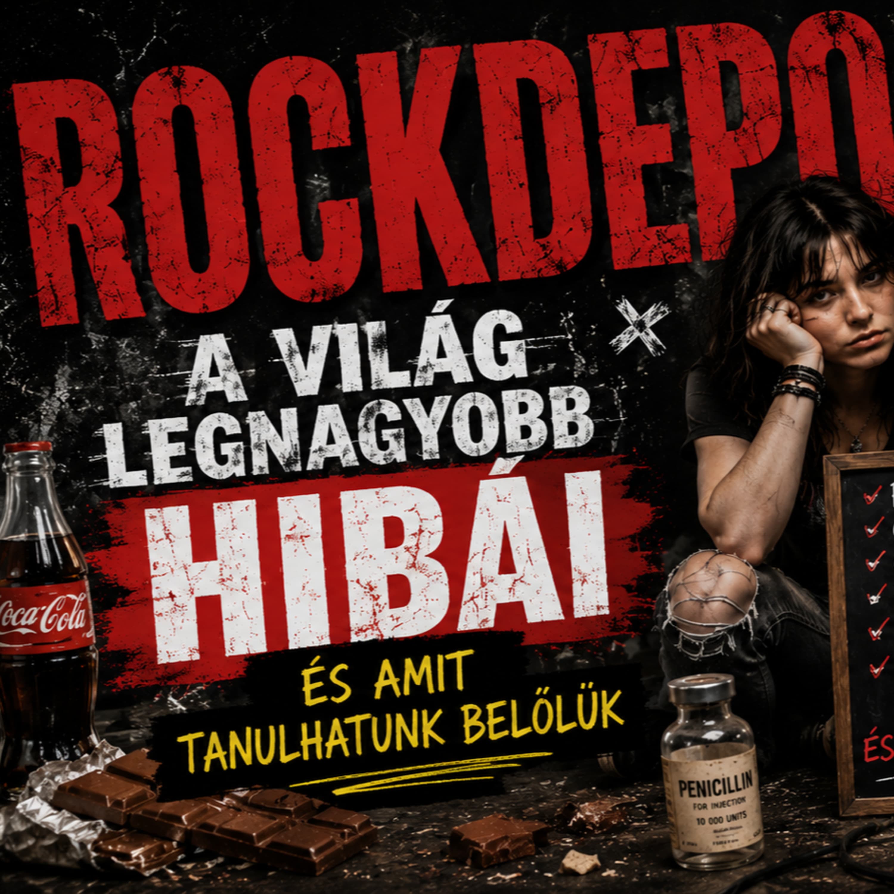 A világ legnagyobb hibái – és amit tanulhatunk belőlük | RockDepo, a perfekcionista zuhanyzók műsora